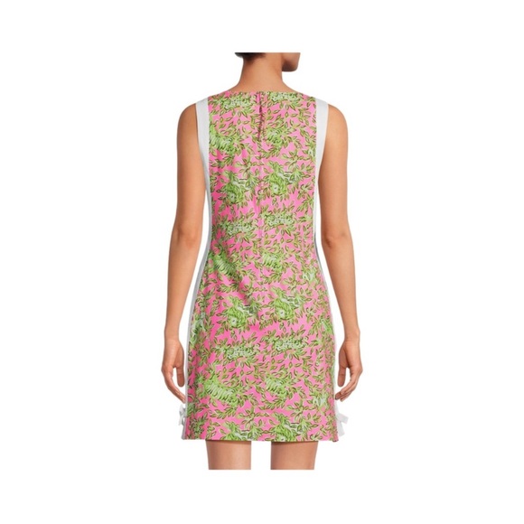 Lilly Pulitzer Beckler Stretch Shift Dress Main Character Energy NWT Size 14 - Picture 2 of 14